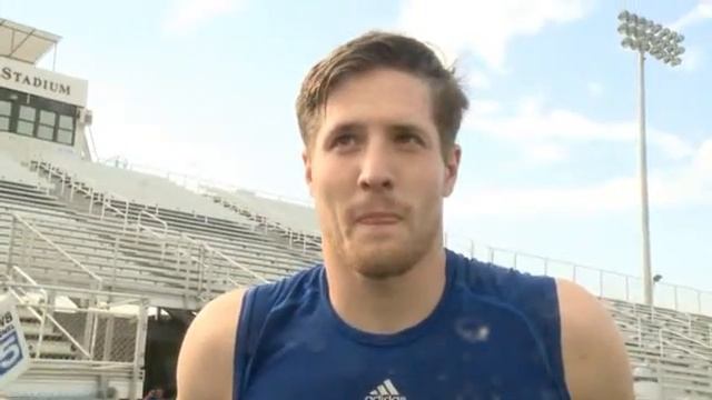 USF receiver Cam Smith full interview 9/9/14. смотреть онлайн