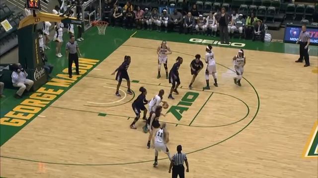 Sylvia Maxwell - GMU vs Arizona 11/18/16 смотреть онлайн