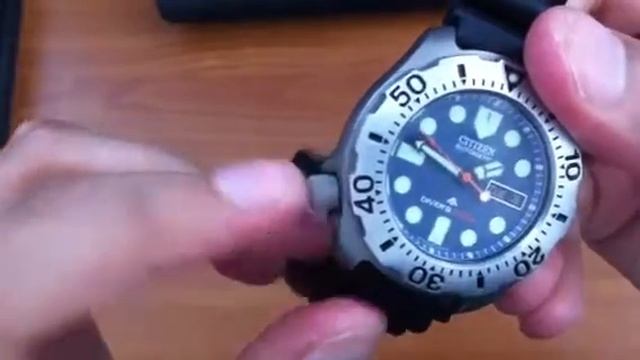 Citizen NY0054 titanium automatic watch review смотреть онлайн