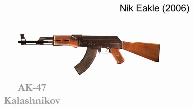 AK-47 Kalashnikov (3D Model) смотреть онлайн