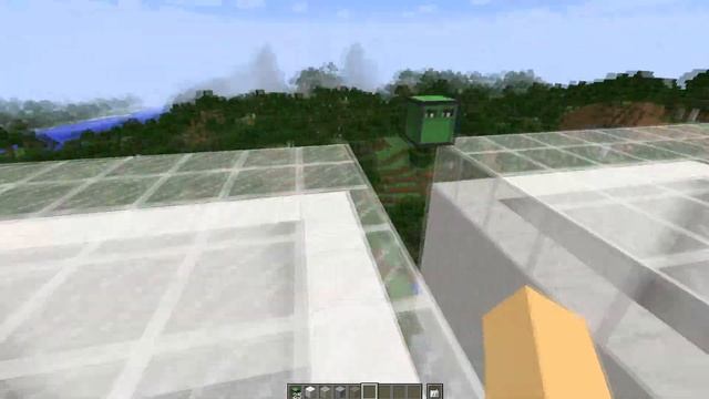 Строим небоскрёб! Помощь роботов | Майнкрафт