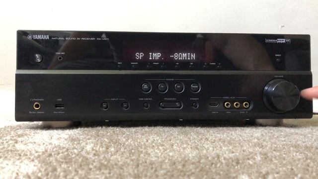 How to Factory Reset Yamaha RX-V571 7.1 HDMI Home Theater Surround Receiver смотреть онлайн