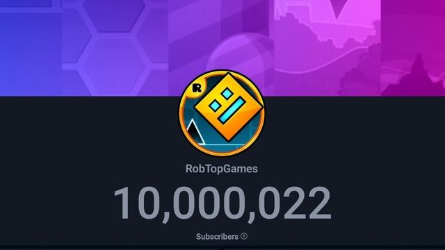 RobTop Hits 10 Million Subscribers смотреть онлайн