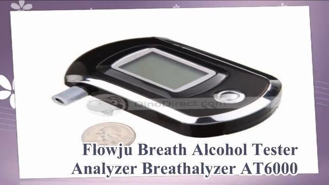 Alcohol Breath Tester Analyzer Breathalyzer AT6000 смотреть онлайн