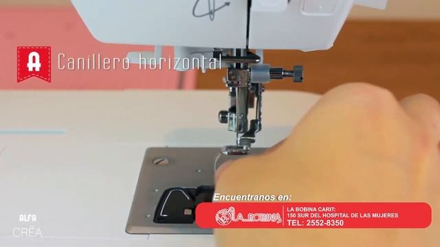 LA BOBINA ALFA CREA BORDADORA смотреть онлайн