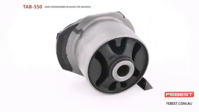 TAB-550 REAR CROSSMEMBER BUSHING FOR DAIHATSU