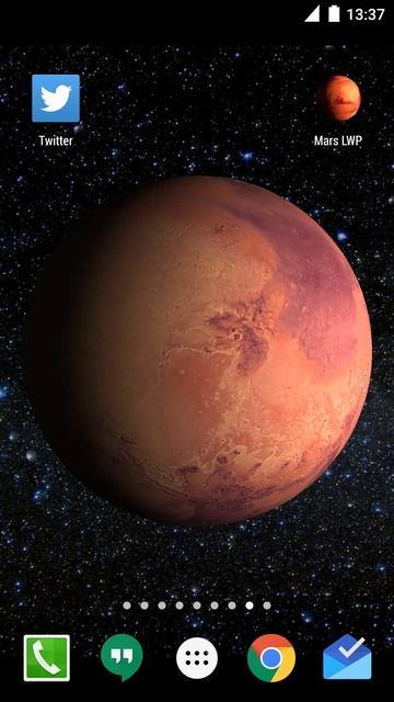 Mars Live Wallpaper смотреть онлайн