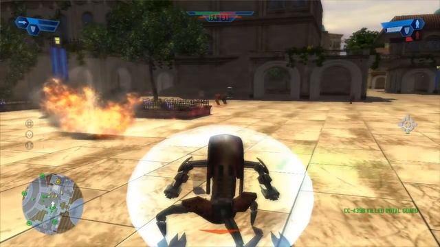 Rebellion on Theed - CW Campaign (Part 2) - Star Wars Battlefront (2004) смотреть онлайн