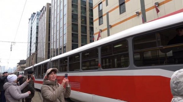 Парад трамваев 2024 | 125 лет московскому трамваю