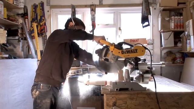 How To Use A Radial Arm Chop Saw смотреть онлайн