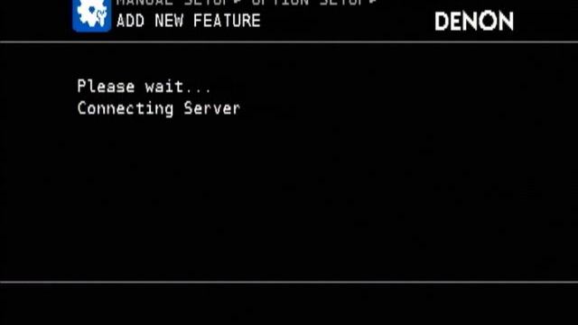 Denon Feature Upgrade смотреть онлайн