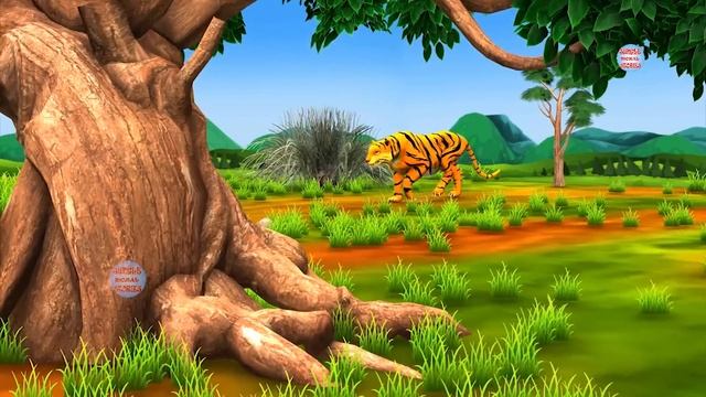 रहस्यमई तालाब शैतानी भेड़िया और शेर Rahasyamai Talaab Bhediya aur Sher Ki Ladai Lion Vs Wolf Kahani смотреть онлайн