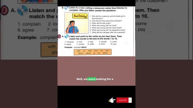 English Grade 10 ,Tapscripts of Unit 15: where's too much sugar (listening skills) смотреть онлайн