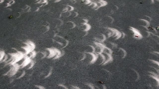 2017 Solar Eclipse Shadow Patterns