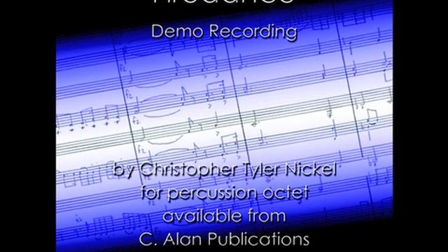 Firedance for Percussion Octet (Demo Recording) смотреть онлайн