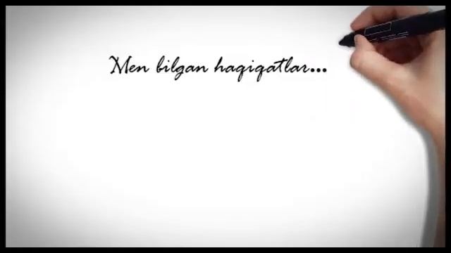 MEN BILGAN HAQIQATLAR DILOROM KARIMOVA 26 02 2018