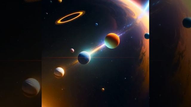 High Redshift Quasar Dyson Sphere Planet Neptune Ice Giant has Five Rings and Four Prominent Ring A смотреть онлайн
