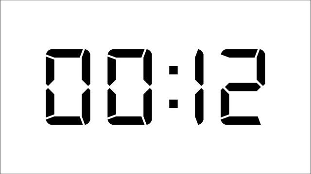 25 seconds countdown digital timer смотреть онлайн