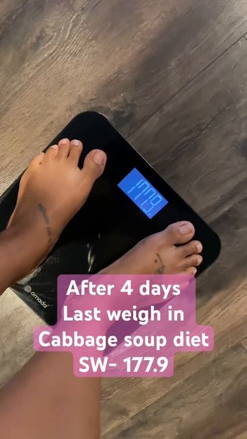 My last weigh in after the cabbage soup diet #weightloss #cabbagesoupdiet смотреть онлайн