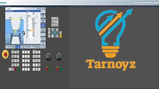Grooving cycle with Radius /cnc programming смотреть онлайн