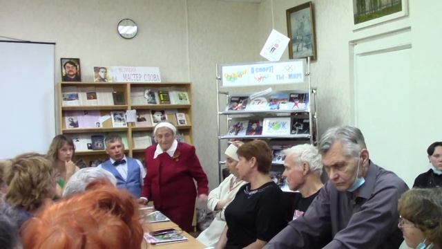 Презентация книги Бурдина А. А. в районной библиотеке. 16 05 2022. Город Темрюк. Часть 3. смотреть онлайн