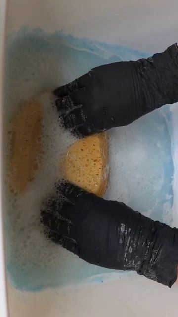 Thick Blue Ajax/h2o Sudsyness (Request) #asmrpowder #asmrsponge смотреть онлайн