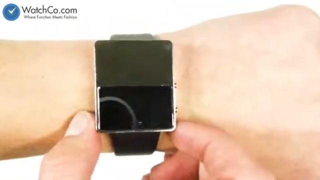 Void Unisex Digital Red LED Stainless Watch