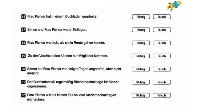 #10 Goethe Zertifikat B1 ｜｜ Model Test 10 ｜｜ Hören B1 ｜｜ Hören Mit Lösungen