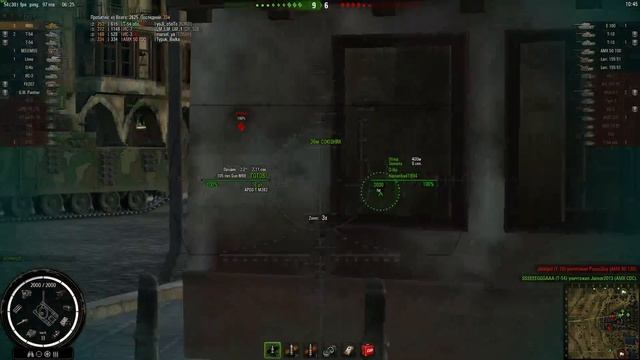 World of tanks M60 Медаль Редли-Уолтерса Мастер смотреть онлайн