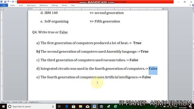 IT PLANET CLASS 5 SOLUTION CHAPTER 1(GENERATIONS OF COMPUTER) смотреть онлайн