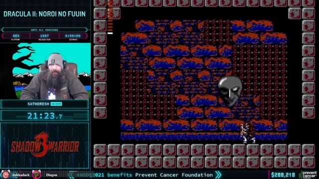 Dracula 2: Noroi No Guuin. Официальный Русский Рестрим AGDQ2021