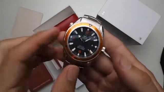 Omega Seamaster Planet Ocean 2500 Co Axial | What's in the box | Unboxing смотреть онлайн