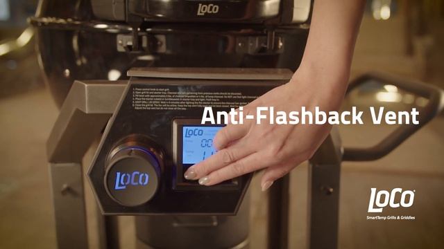 LoCo SmartTemp Kettle Grill: Fan the Fire Technology смотреть онлайн