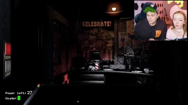 (Милс Кел) ПЕРВЫЙ РАЗ ИГРАЮ В ФНАФ 1 ЧАСТЬ