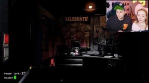 (Милс Кел) ПЕРВЫЙ РАЗ ИГРАЮ В ФНАФ 1 ЧАСТЬ