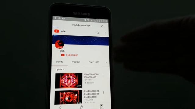 Creepy YouTube HACK - Username: 666 is real... 😳 (SCARY) смотреть онлайн