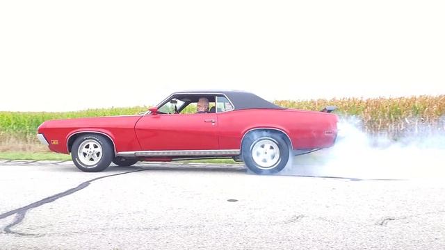 1970 Mercury Cougar 351 Cleveland Smoky Burnout смотреть онлайн