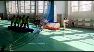 Весёлые старты ко дню космонавтики