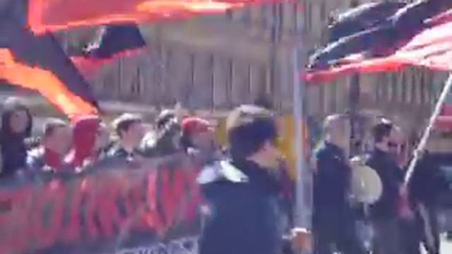 Первомайская демонстрация 2013 (Анархисты). Санкт-Петербург (часть 15) смотреть онлайн