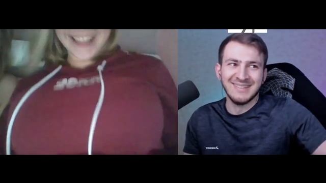 Чат Рулетка, реакция девушки просто космос :))) смотреть онлайн