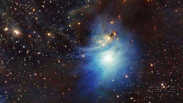 'Cosmic Clouds' Lit Up By New Star | Video смотреть онлайн