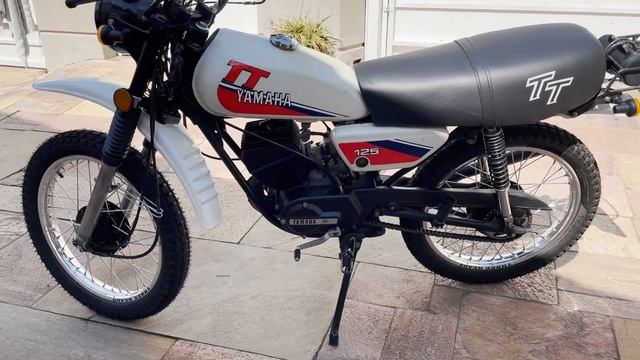 YAMAHA TT 125 1983 RESTAURADA смотреть онлайн