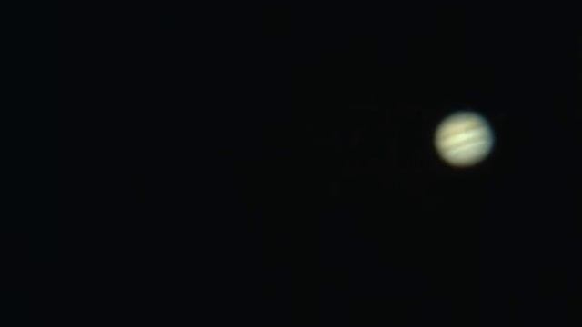 Jupiter 2018-04-15 0600Z (1am local) From Elgin TX (New Moon) смотреть онлайн