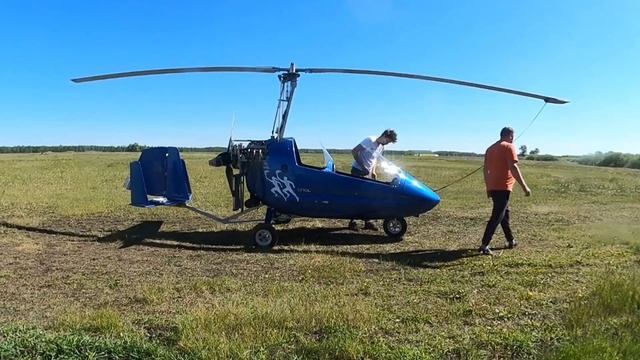 Автожир - трансформер. Меняем кабину зима-лето. смотреть онлайн