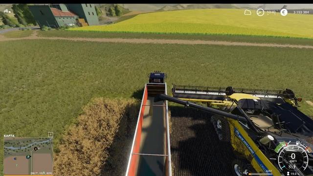 Стрим. Streaming __ Farming Simulator 19 _ Трудовые будни механизатора #55 смотреть онлайн
