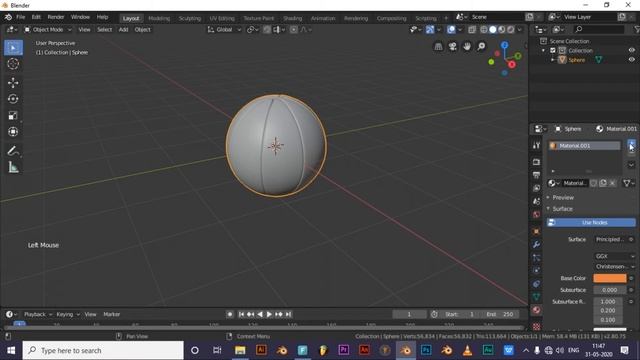 How to create basketball in blender 2.8 eevee tutorial смотреть онлайн