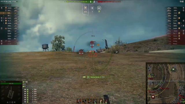 белка на Т-44. раки тоже тащат! смотреть онлайн