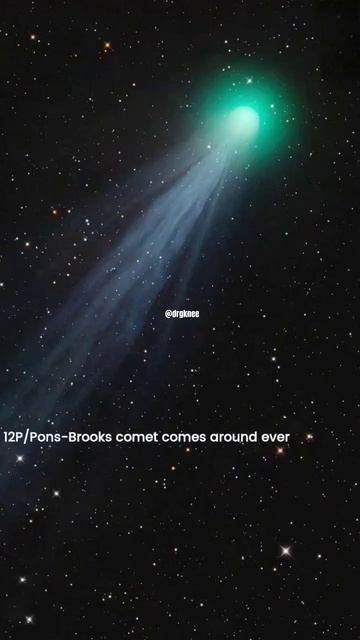 This comet comes around every 71 years ! смотреть онлайн