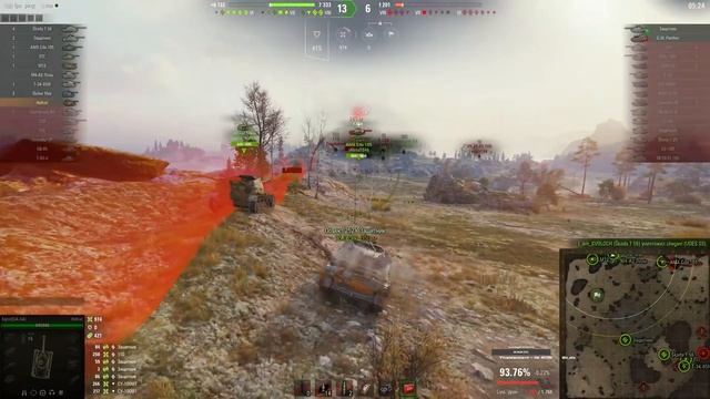 Стрим Мир Танков: Три отметки на М18 Hellcat 6лвл. Финал 93,4 %.