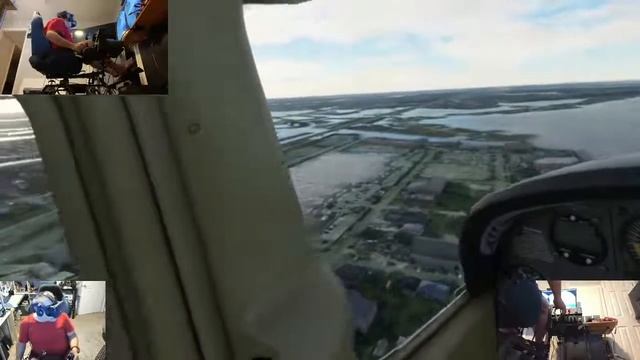 FS 2020 VR with HTC vive Pro and DOF Reality P3 Motion Platform смотреть онлайн